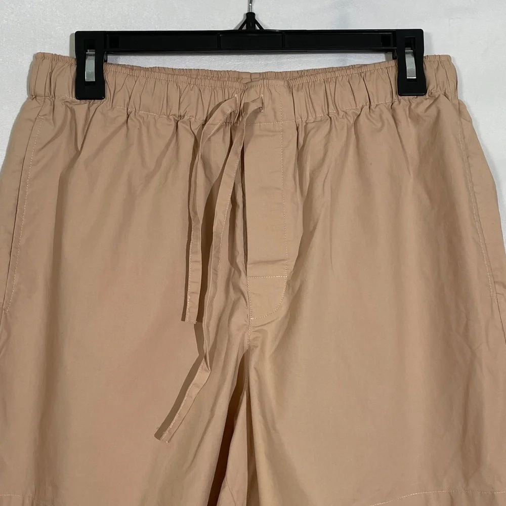 Skims Men’s Cotton Poplin Boxer Short Tan NWOT